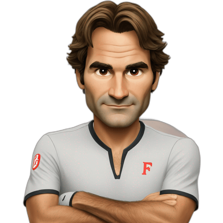 Roger Federer emoji