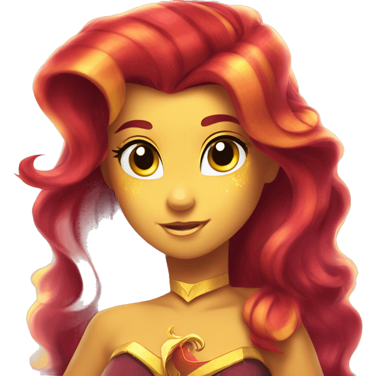 sunset shimmer my little pony emoji