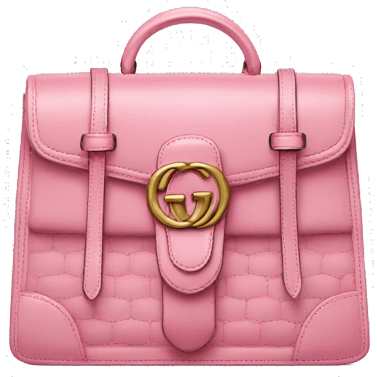 Pink gucci bag emoji