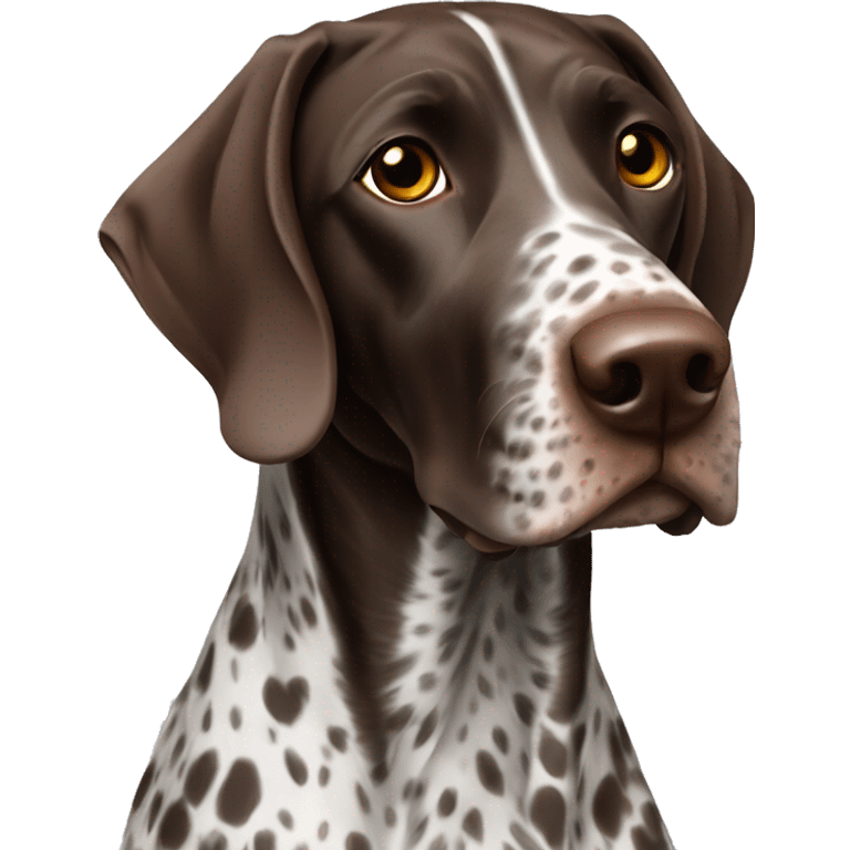 German shorthair pointer emoji