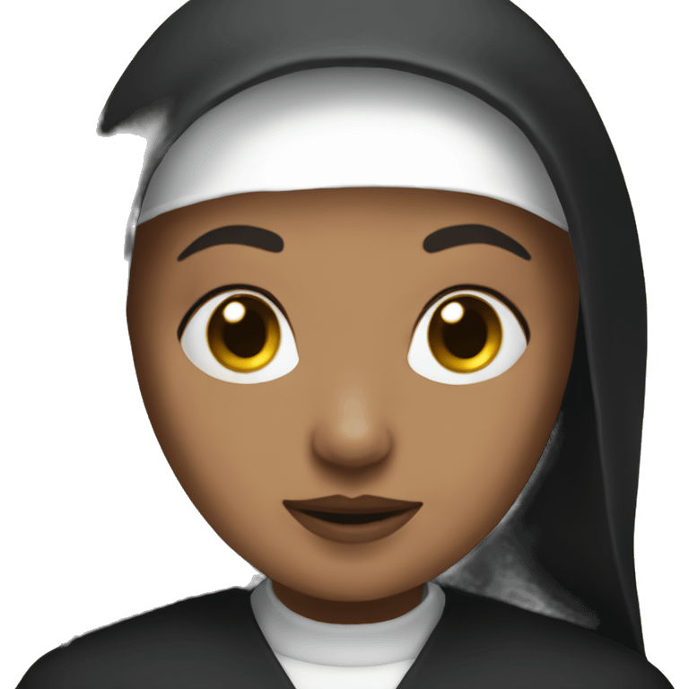 The nun emoji