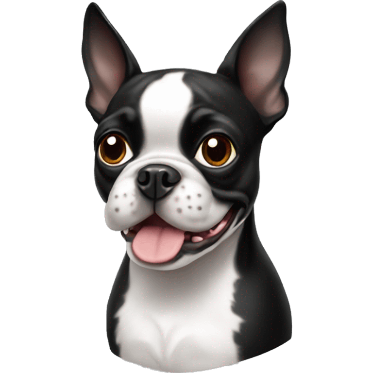 Boston terrier emoji