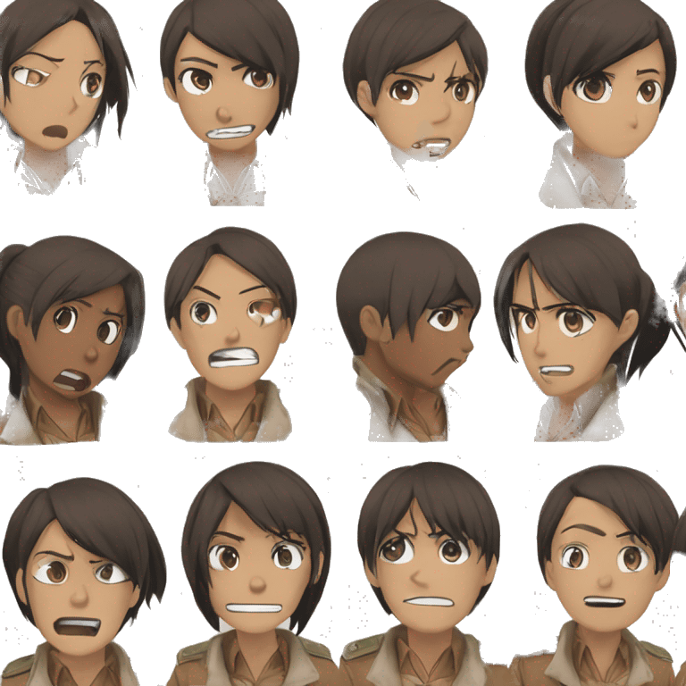 Sasha Braus anime attack on titan emoji