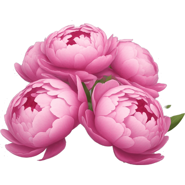 bouquet of peonies  emoji