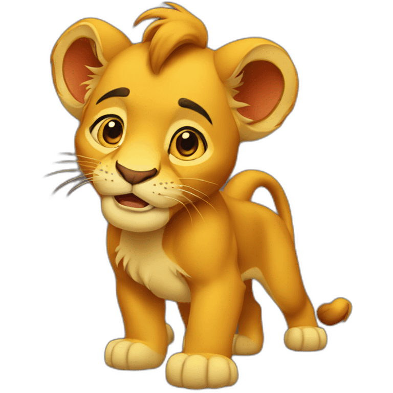 Simba emoji