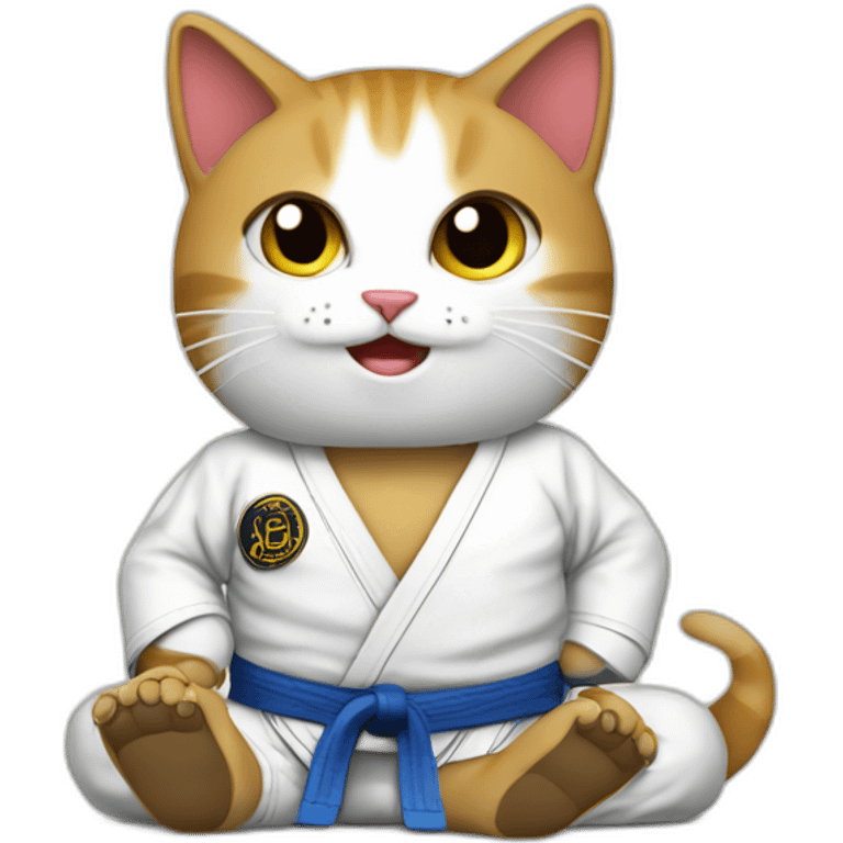 jiu-jitsu-cat emoji