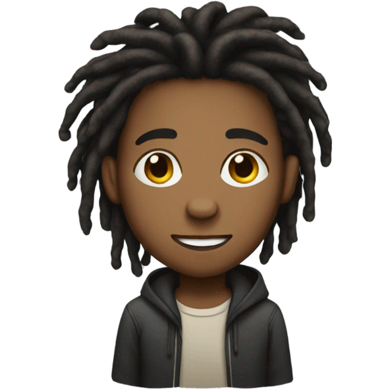 Boy with dreads emoji