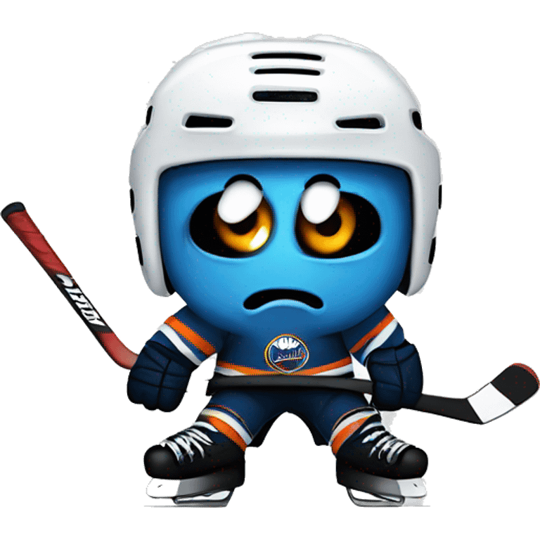 monsters hockey  emoji