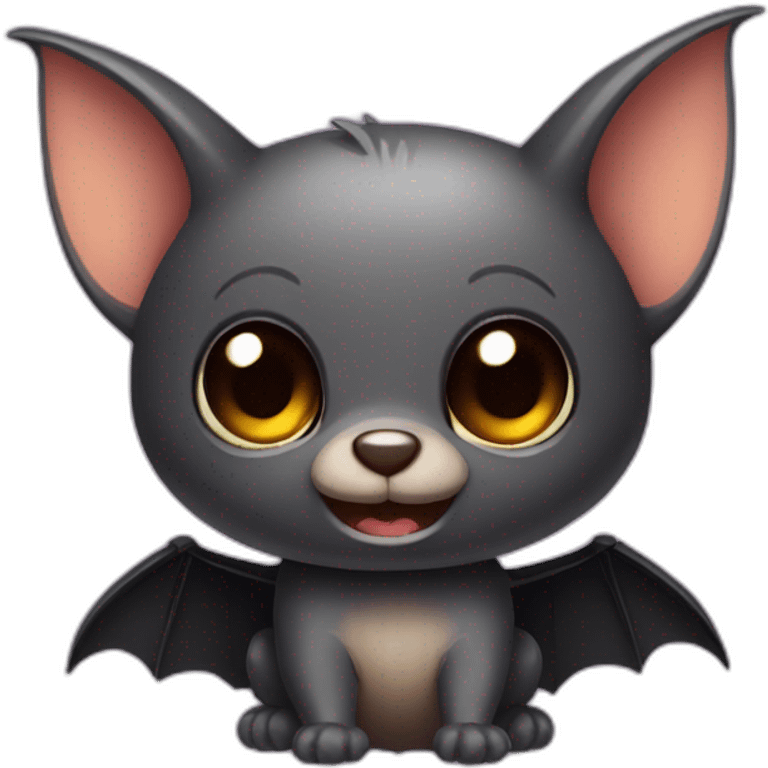 Cute little Bat  emoji