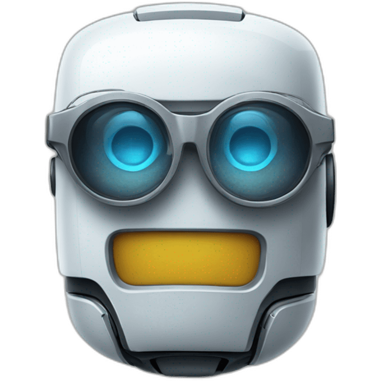 robot with glasses emoji