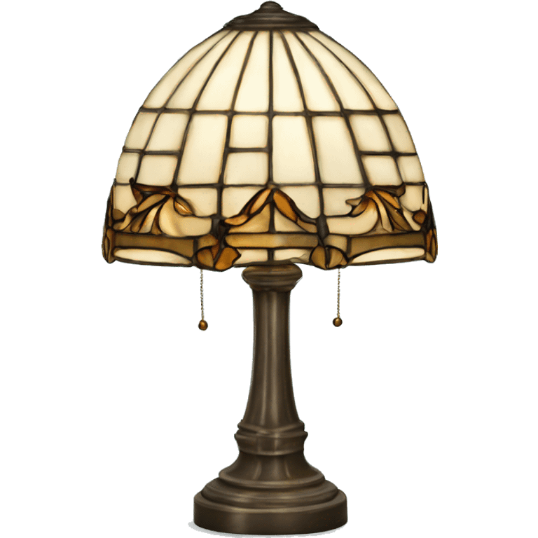 Tiffany lamp emoji