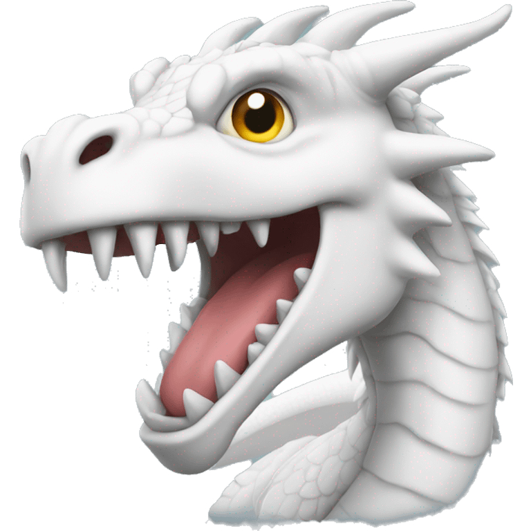 white dragon emoji