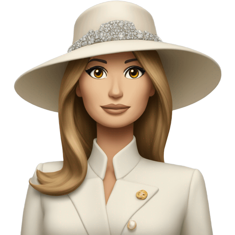 melania trump hat emoji