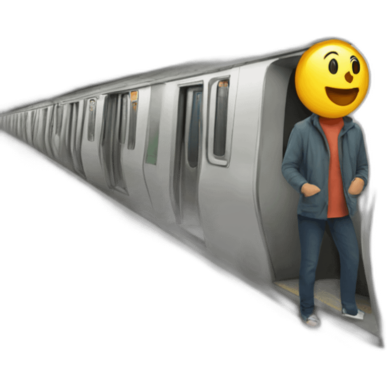 Lisbon subway emoji