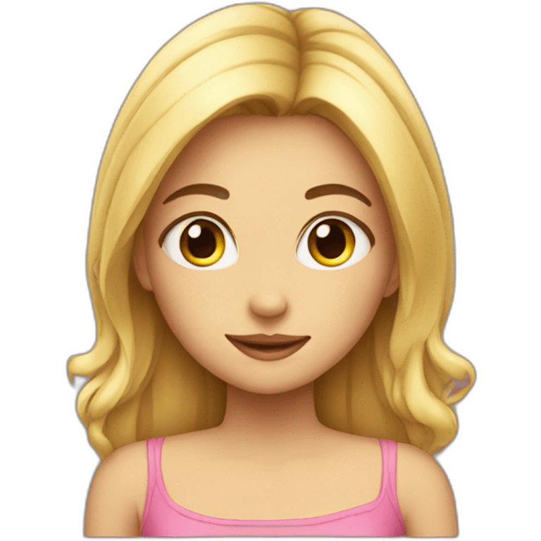 Girl, pretty emoji