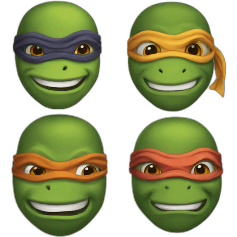 Ninja turtles  emoji