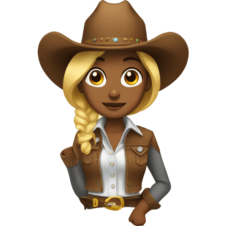 Cowgirl  emoji