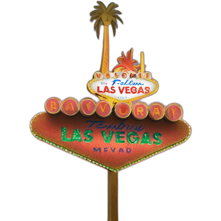 Las Vegas Sign emoji