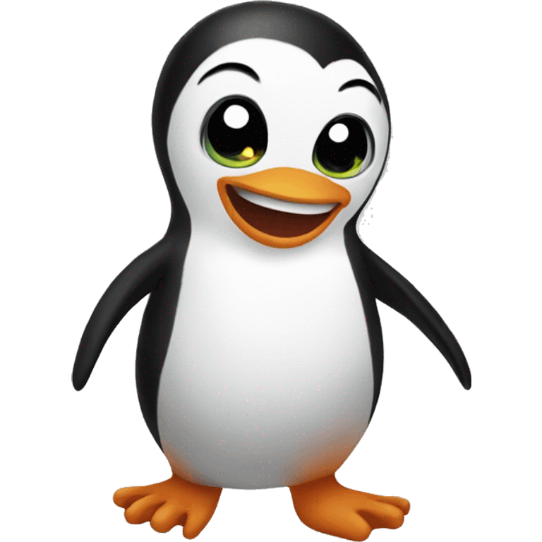 Happy feet emoji