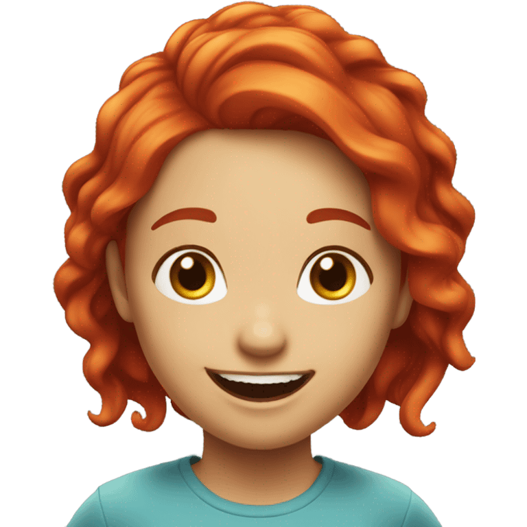 fox redhead girl lmao emoji