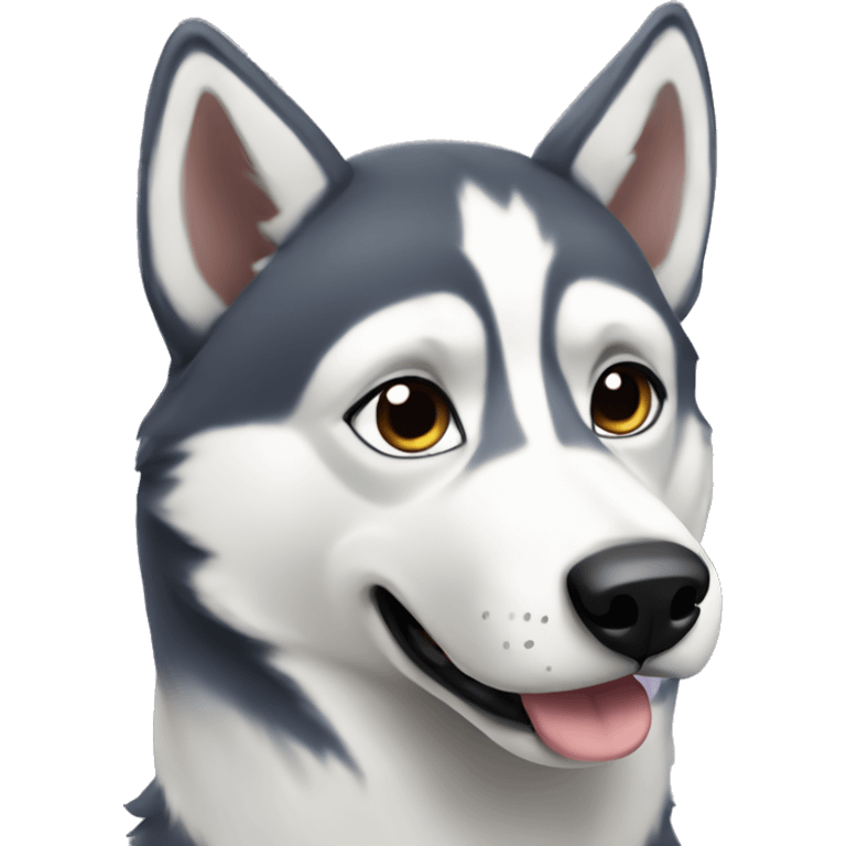 Husky emoji