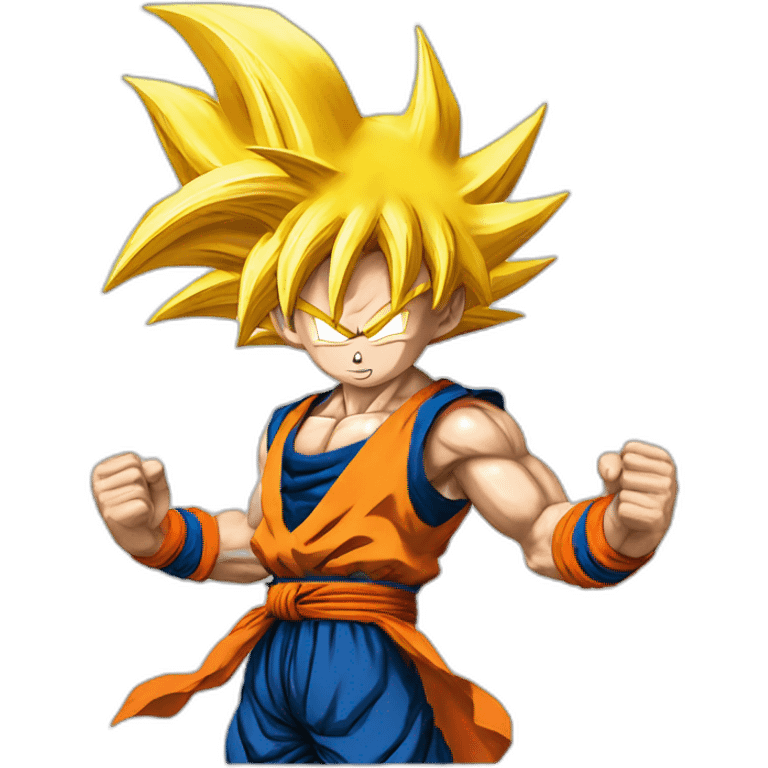 Goku super sayan emoji