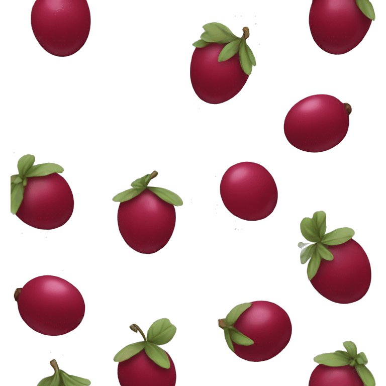 cranberry emoji