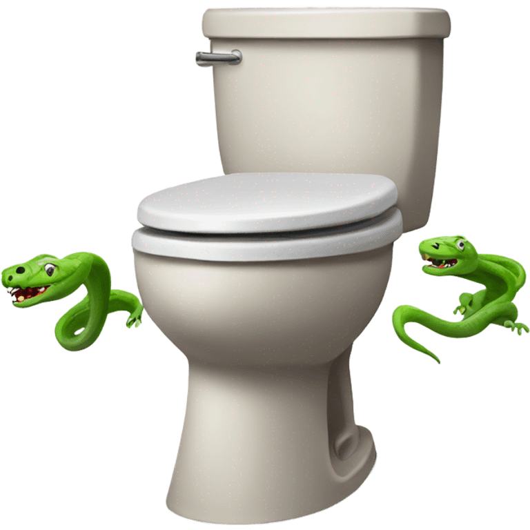 skibidi toilet wearing pit vipers emoji