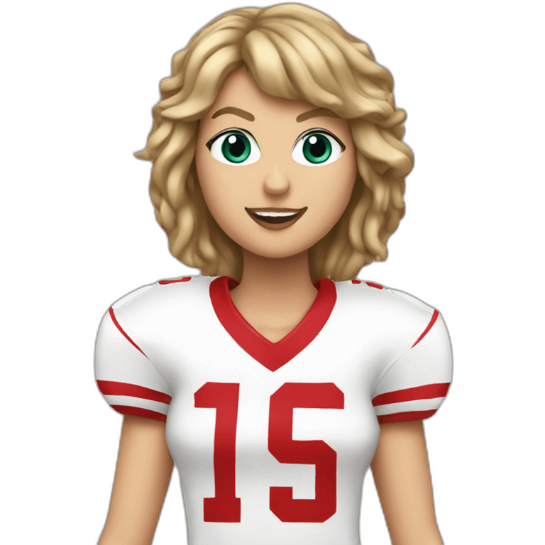 Football + Taylor swift emoji