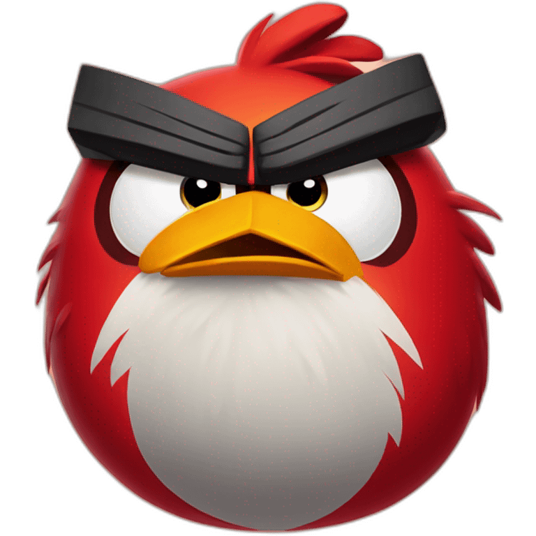 angry birds red emoji