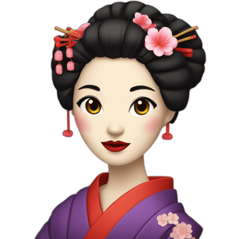 Geisha emoji