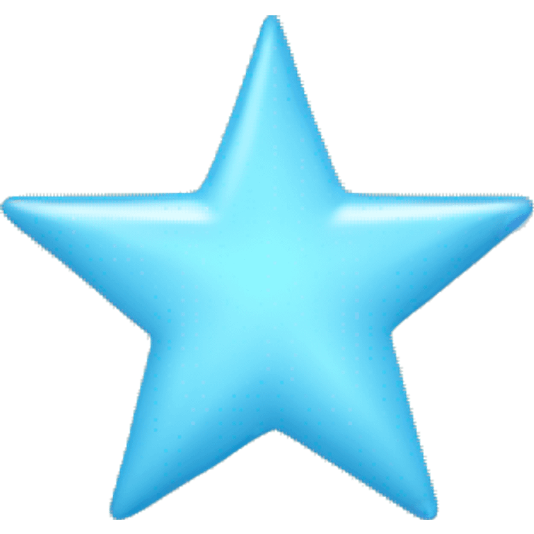 twingkle galassy light blue star  emoji