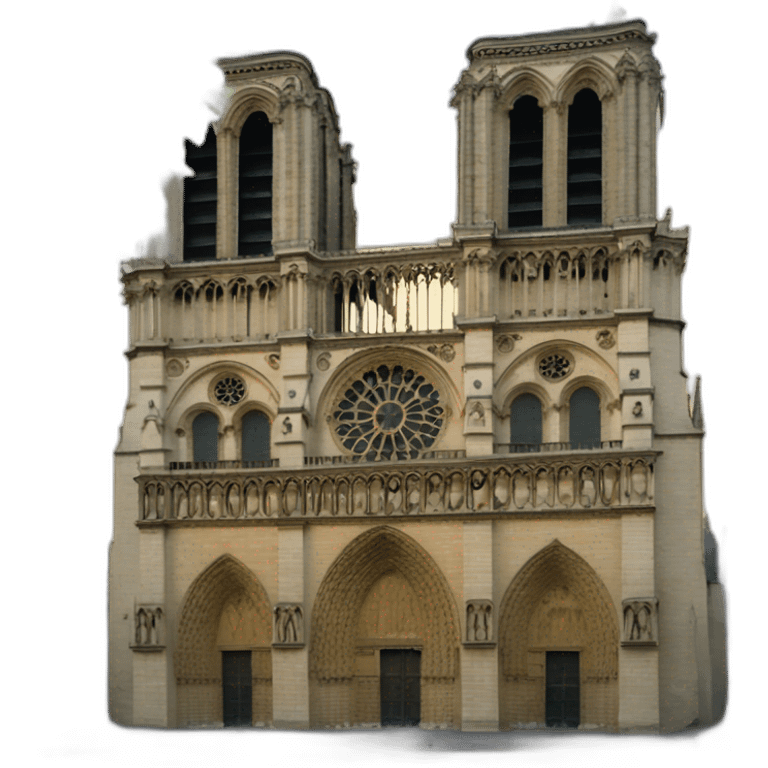 notre dame de paris emoji