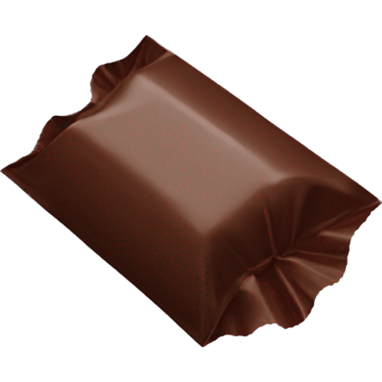 chocolate wrapper emoji