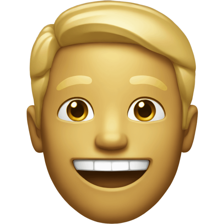 Golden Smile emoji