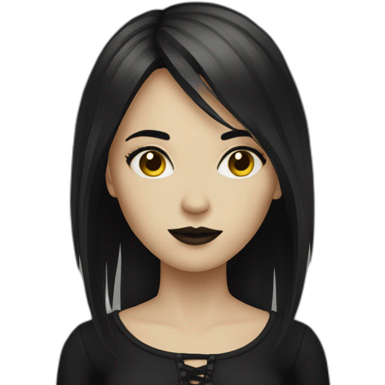 woman gothic emoji