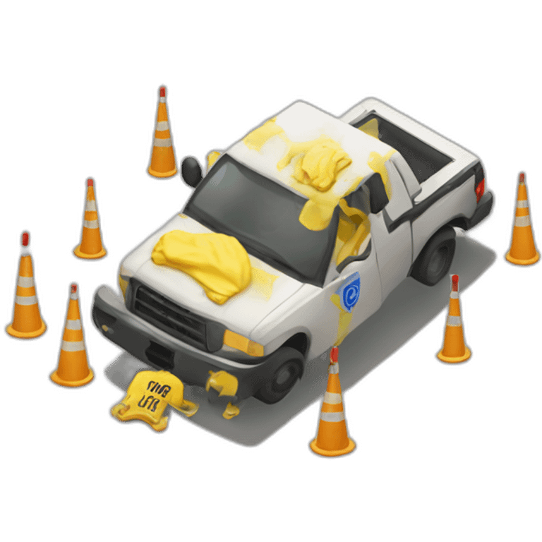 Crime scene emoji