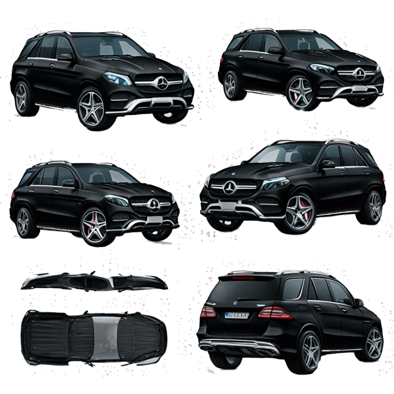 Mercedes gle Black emoji