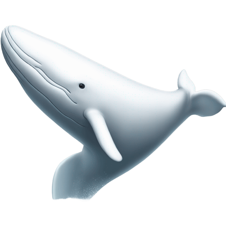 white whale , underside emoji