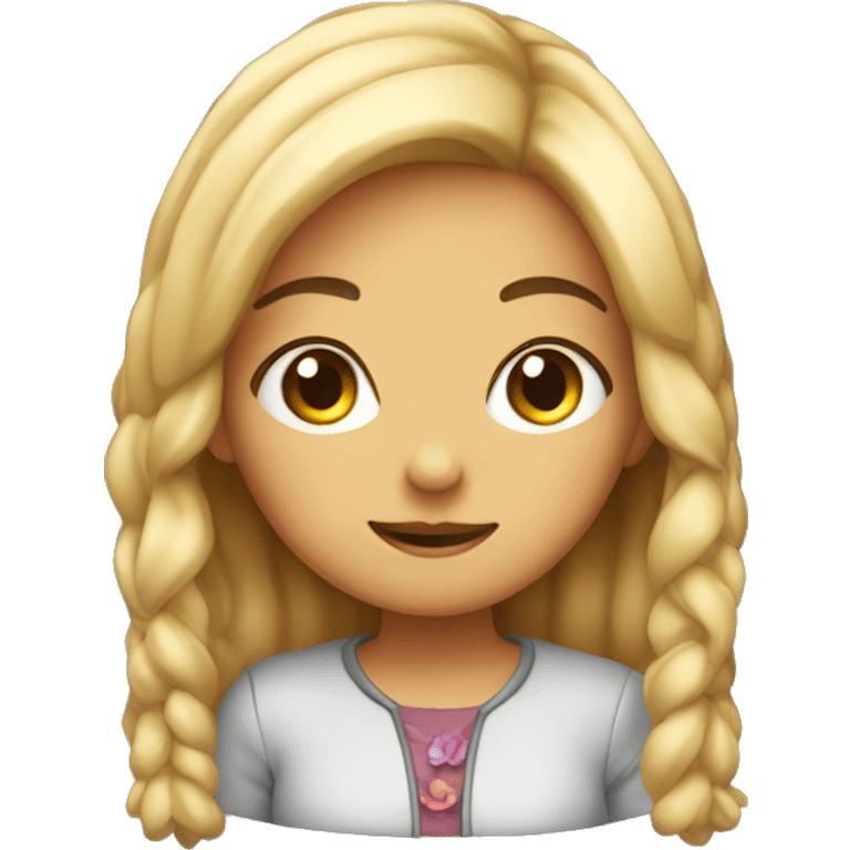 Cute girl  emoji