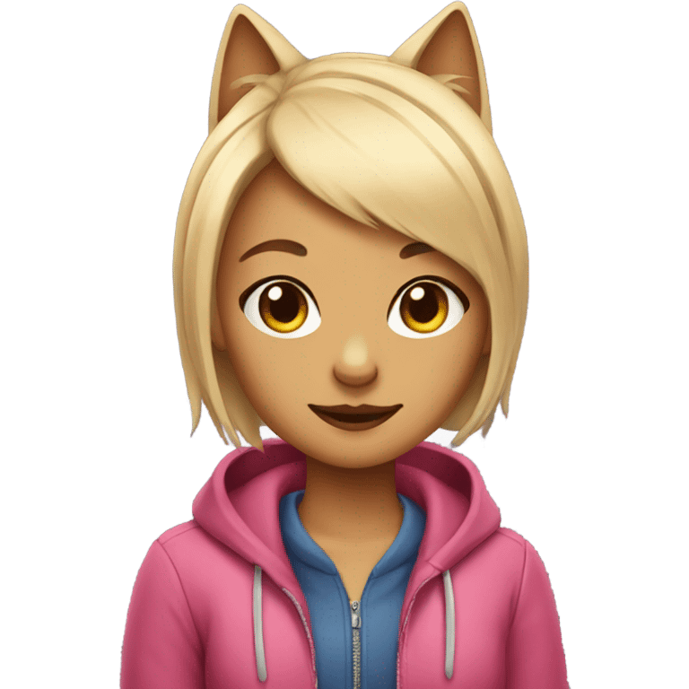 Cat girl  emoji