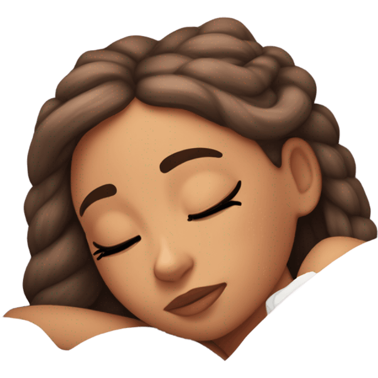 Ariana Grande sleeping emoji