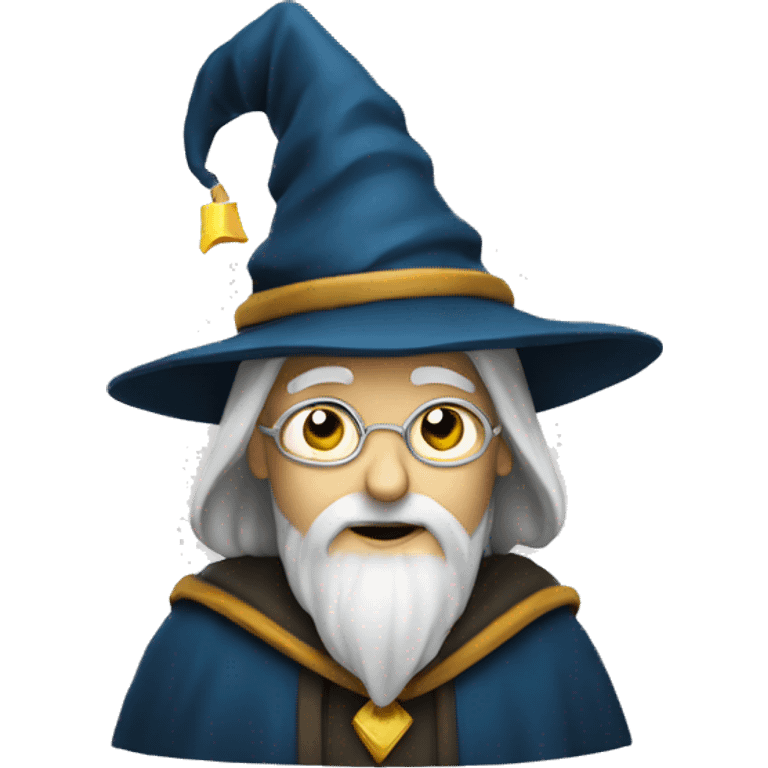 a wizard coding emoji