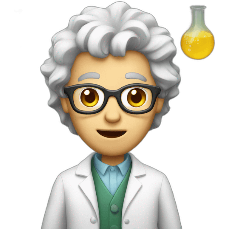 crazed scientist emoji