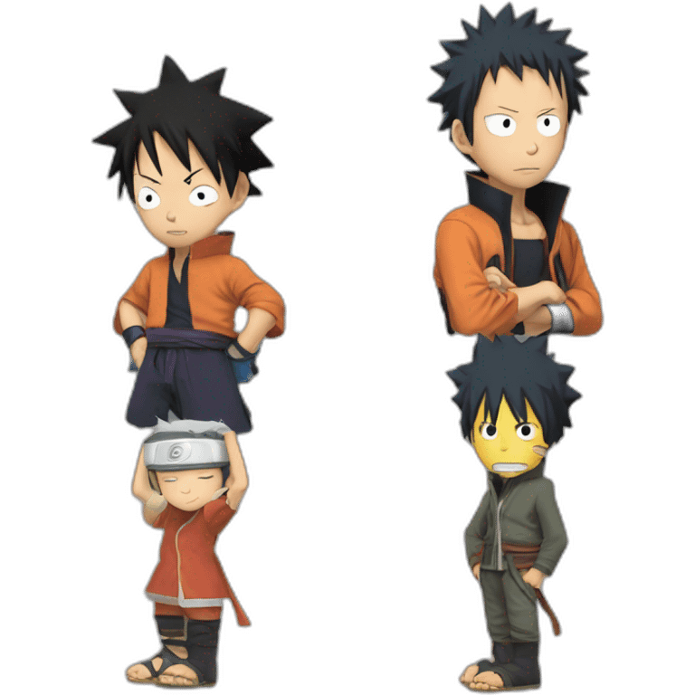 naruto et luffy emoji