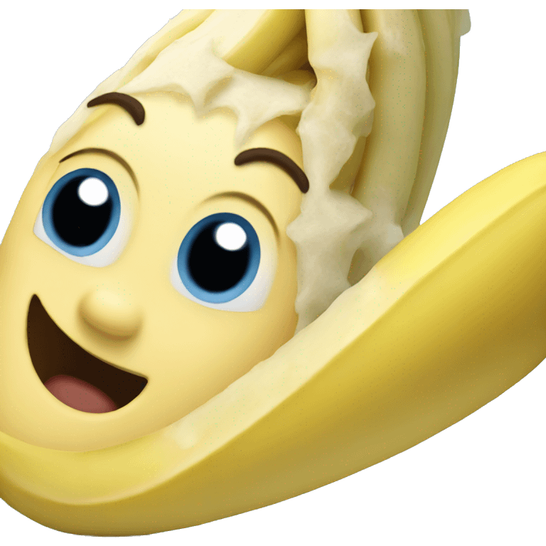 frozen banana emoji