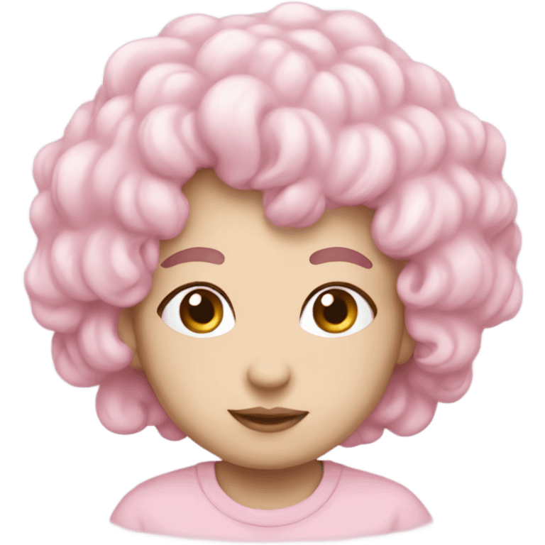 Soft pink pastel bos emoji