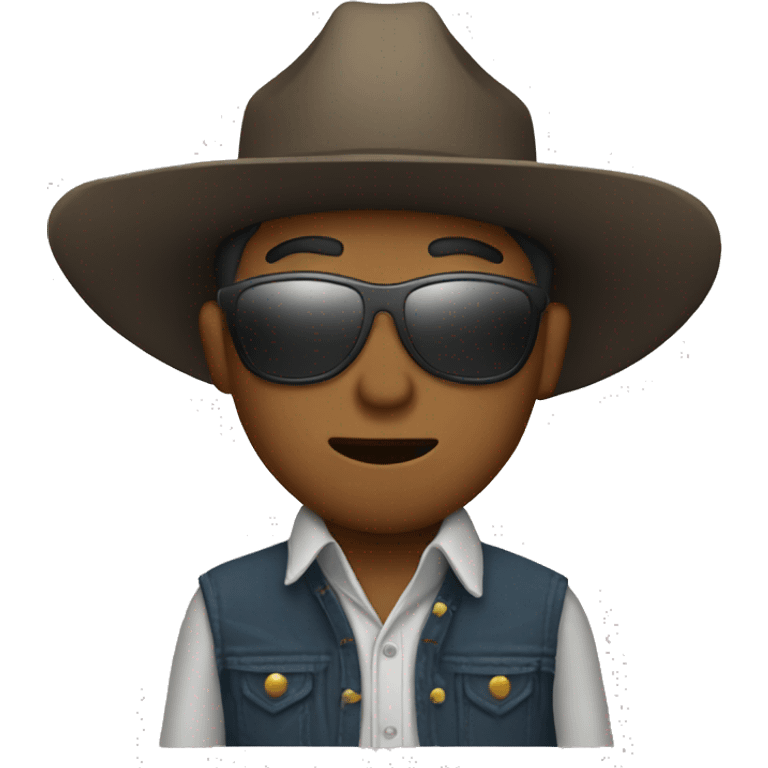 garbagewearing a cowboy hat emoji