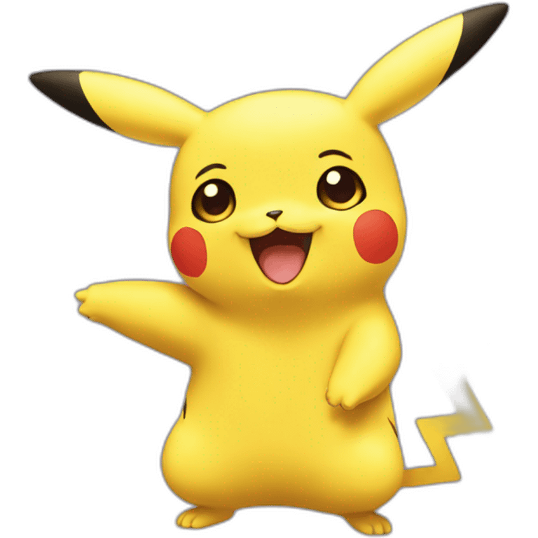 cute-pikachu-wave emoji