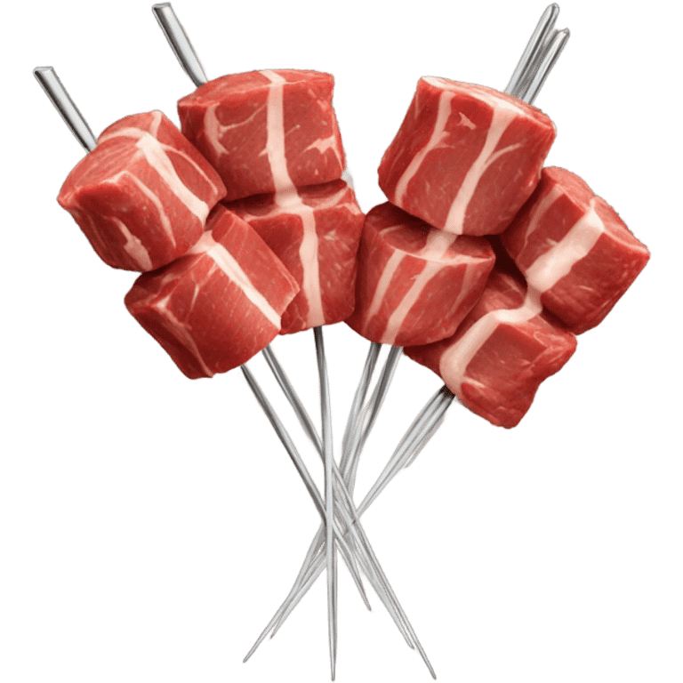 Meat on a skewer emoji